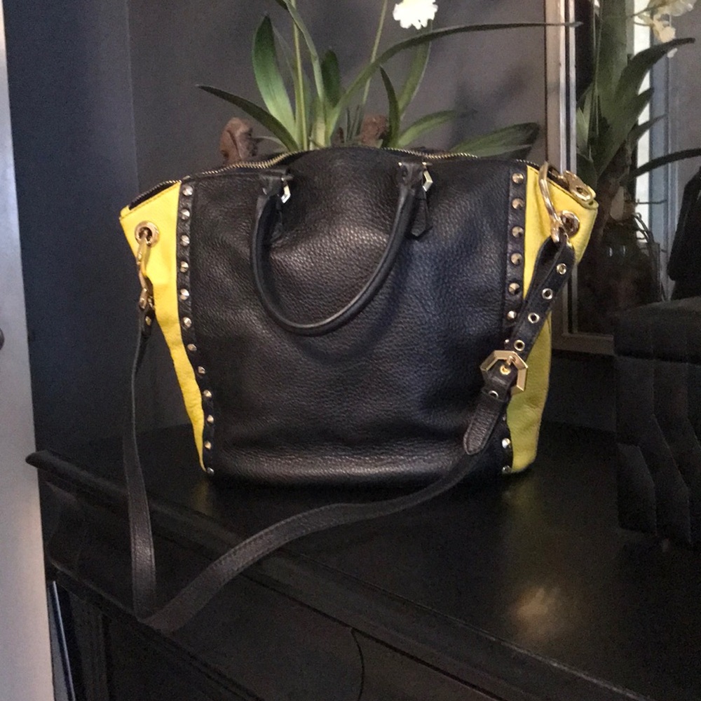 Oryany Brand Studded Satchel